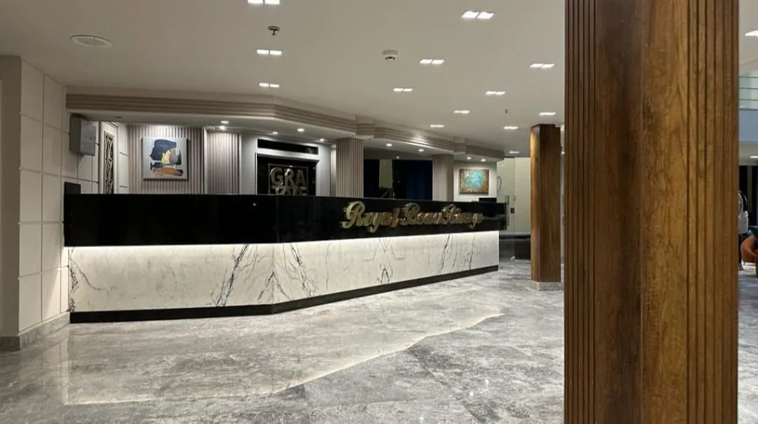 Lobby of the Royal Beau Rivage Nile cruise
